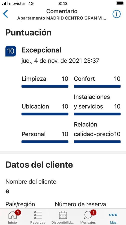 Appartamento Centro Gran Via - Callao